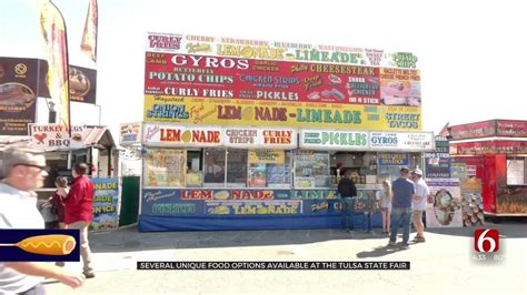 Several Unique Food Options Available At The Tulsa State Fair - YouTube