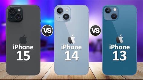 iPhone 15 VS iPhone 14 VS iPhone 13 - YouTube