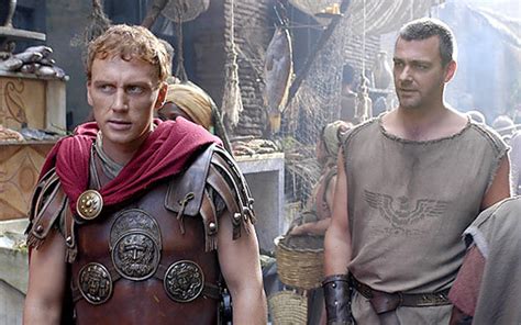 Kevin McKidd as Lucius Vorenus & Ray Stevenson as Titus Pullo - Rome ...