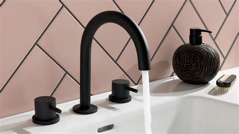 Black bathroom taps are set to be big news in 2022 | Real Homes