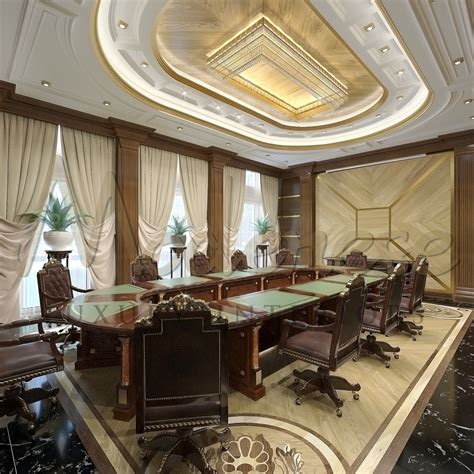 Classic luxury furniture for meeting room by Modenese Luxury Interiors ...