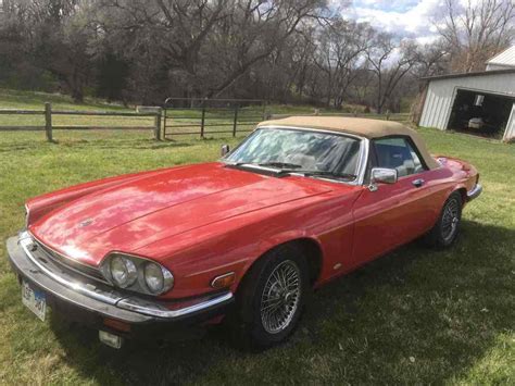 1988 Jaguar XJS Convertible Red RWD Automatic for sale - Jaguar XJS ...