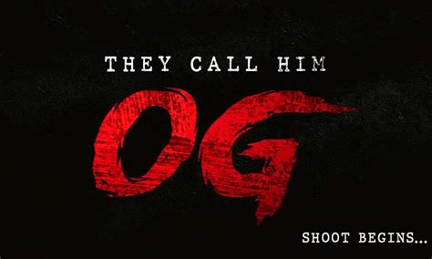 Pawan Kalyan's #OG Shoot Begins Today; Firestorm is Coming