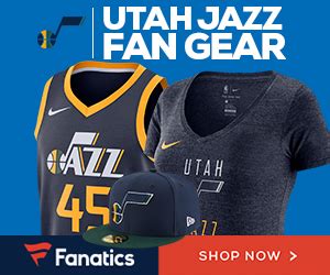 Utah Jazz T-Shirts | Long Sleeve | Tank Top | Women | Page 4