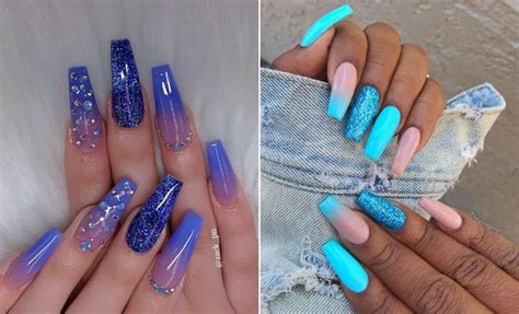 23 Blue Ombre Nails and Ideas We're Trying ASAP - StayGlam