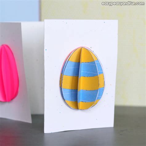 3D Easter Egg Card - Easy Peasy and Fun