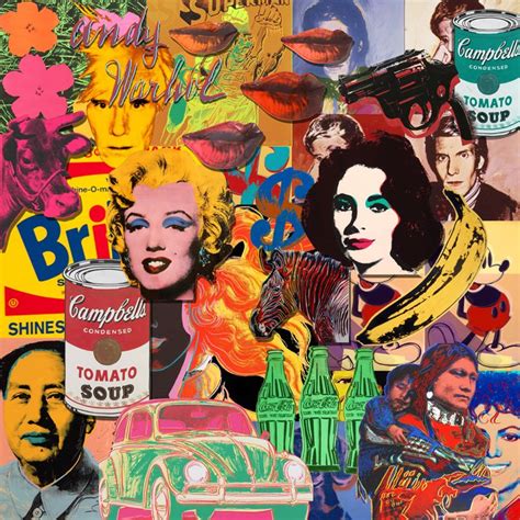 Andy Warhol Collage Pop Art Prints & Posters Australia