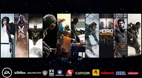 Gaming Collage Wallpaper