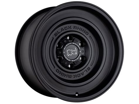 Black Rhino Matte Black Solid Wheels | RealTruck