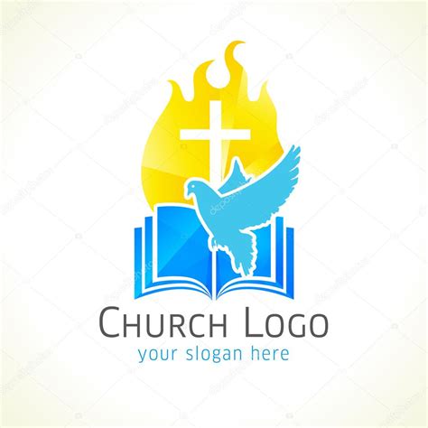 Holy Spirit church logo Stock Vector by ©Koltukov_Alek 71905019