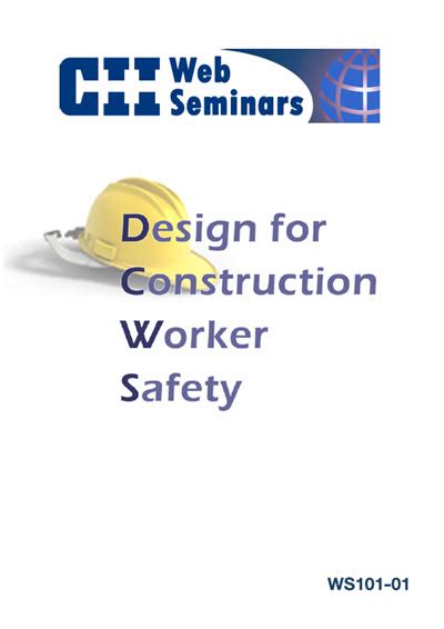 Design for Construction Worker Safety