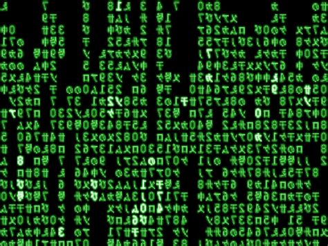 Matrix Binary Code Falling Wallpaper - WallpaperSafari