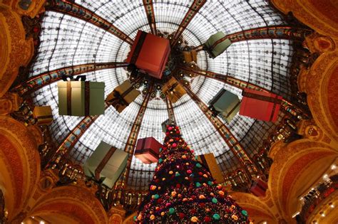 Galeries Lafayette Haussmann Stock Photo - Image of galeries, lafayette ...