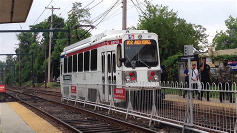 Septa's Suburban Trolley's, Routes 101 and 102 - YouTube