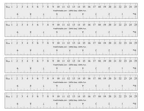 Free Printable Ho Scale Ruler - Printable Ruler Actual Size