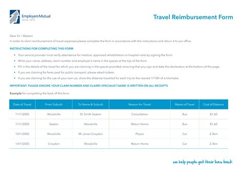 Travel Reimbursement Form For Expenses - How to create a Travel Reimbursement Form for expenses ...