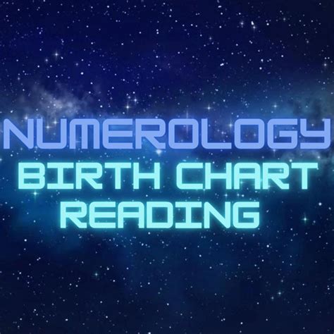 Numerology Birth Chart Reading | Etsy