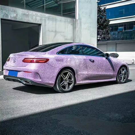 Purple Car Vinyl Wrap, Best Ravoony Plus Super Glitter Purple Car Vinyl ...