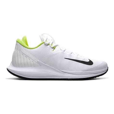 Nike Court Air Zoom Zero Mens - White/Black/Volt | Midwest Sports