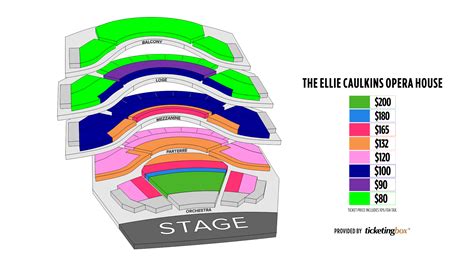 Denver The Ellie Caulkins Opera House at DCPA Seating Chart