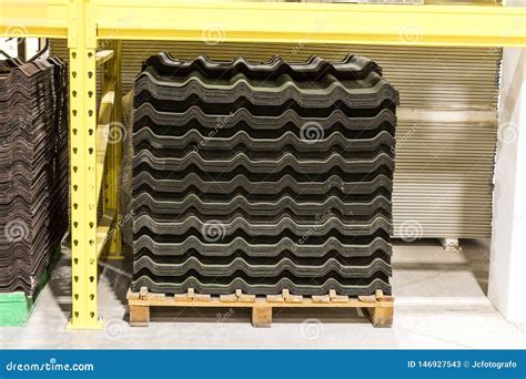 Warehouse with Materials for Construction Stock Image - Image of goods ...