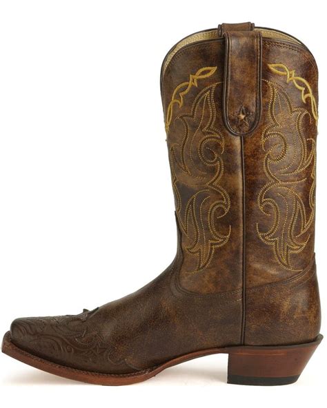 Tony Lama Women's 100% Vaquero Square Toe Wingtip Boots | Boot Barn