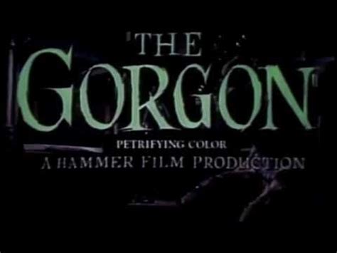 Trailer: The Gorgon (1964) | Hammer films, Movie titles, Old movies