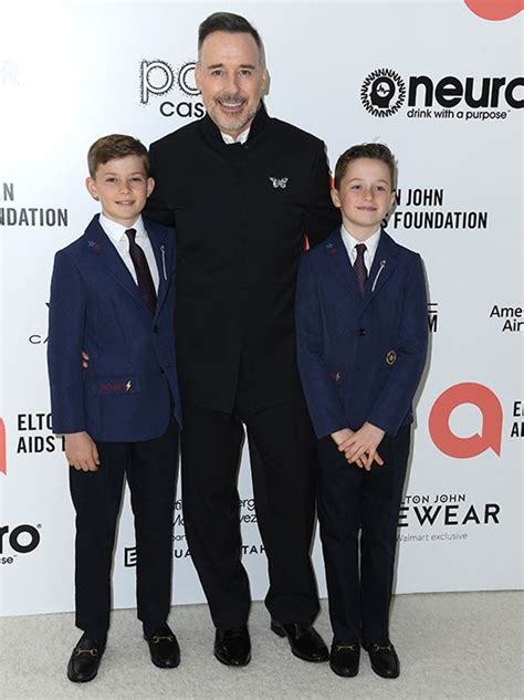 Elton John's sons look so grown up in new photo with David Furnish! | HELLO!