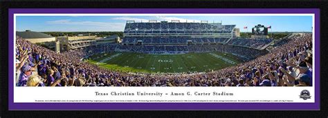 TCU Horned Frogs Panoramic - Amon Carter Stadium Picture | Panoramic ...