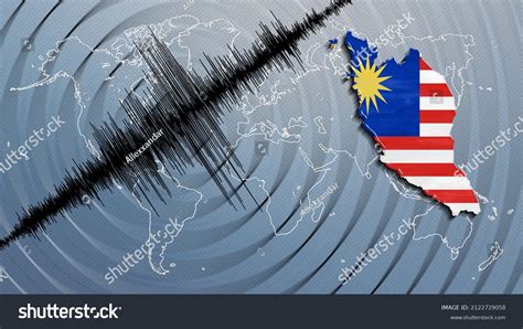 Seismic Activity Earthquake Malaysia Map Richter Stock Illustration 2122729058 | Shutterstock