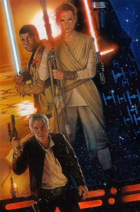 Star Wars : The Force Awakens poster by Drew Struzan | DJ Food