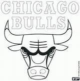 Chicago Bulls Coloring Pages Printable sketch template