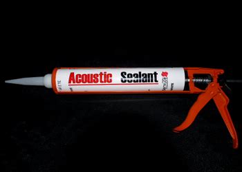 Acoustic Sealant gap filling flexible mastic