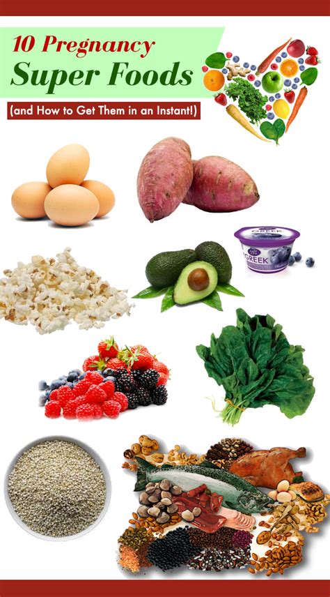 10 Pregnancy Super Foods