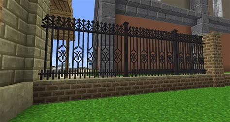 Minecraft Chisel and bits fence inspiration : r/feedthebeast