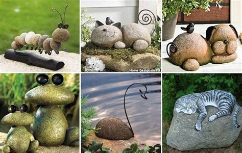 16 Cute and Colorful Decorating Ideas Using Stones - Garden Lovers Club