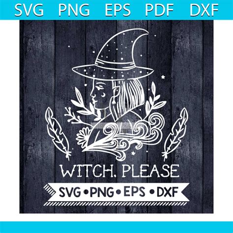 Halloween Svg, Witch Svg, Silhouette Cameo, Cricut File, Svg - Inspire ...