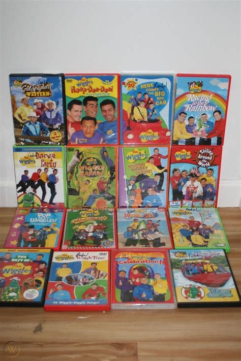 Wiggles Dvd Lot