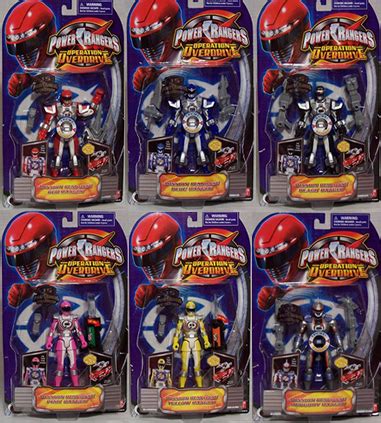 Power Rangers Operation Overdrive Toys