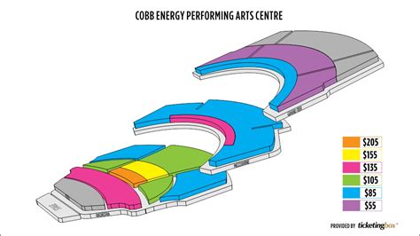 Cobb Energy Performing Arts Centre Seating Chart