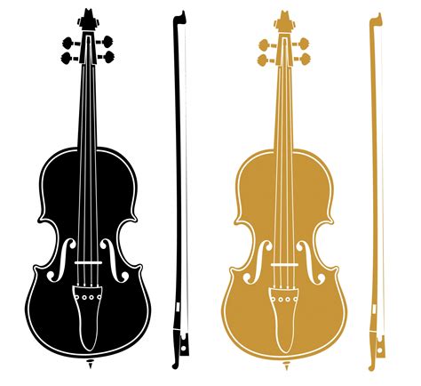 Silhouette Violin at GetDrawings | Free download