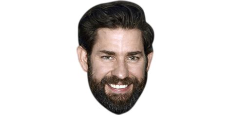 John Krasinski (Beard) Celebrity Mask - Celebrity Cutouts