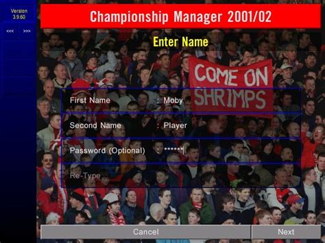 Download Championship Manager: Season 01/02 (Windows) - My Abandonware