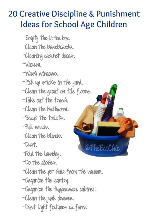 20 Creative Discipline and Punishment Ideas for School Age Kids | HUMOR