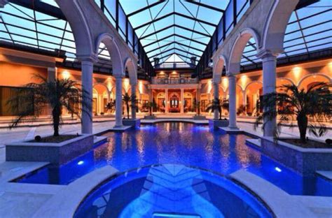 Indoor pool | Mansions, Mega mansions, Luxury homes dream houses