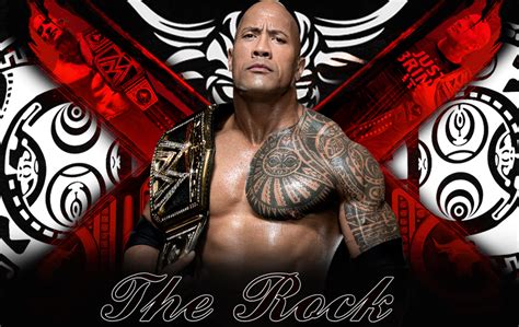 WWE The Rock Wallpaper - WallpaperSafari