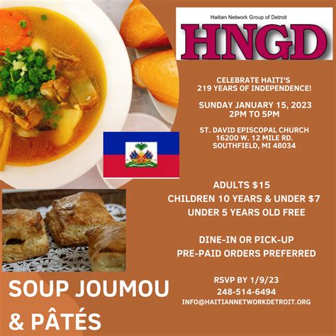 Join Us For HNGD’S Annual Haitian Independence Day Celebration ...