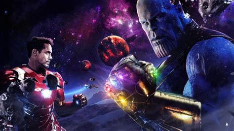 Iron Man Vs Thanos Wallpapers - Wallpaper Cave