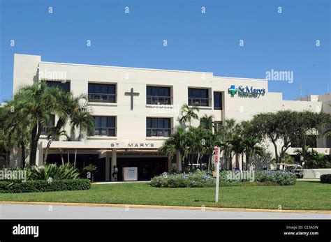 St. Mary's Medical Center where pregnant singer Celine Dion has been hospitalised in Florida in ...