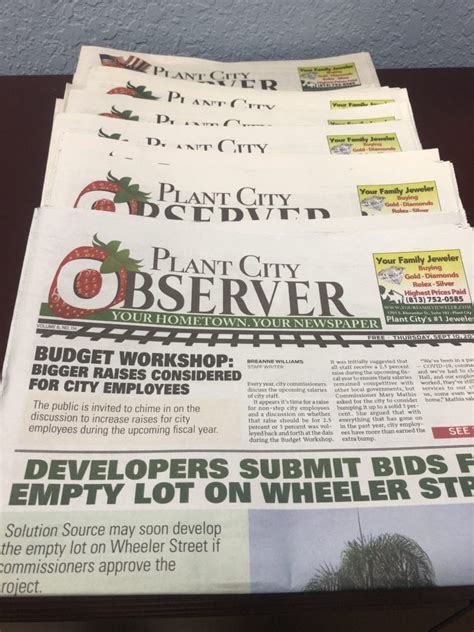 Plant City Observer considers transitioning to nonprofit | Plant City ...